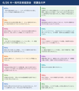 内定者座談会 受講生の声(6/26開催)